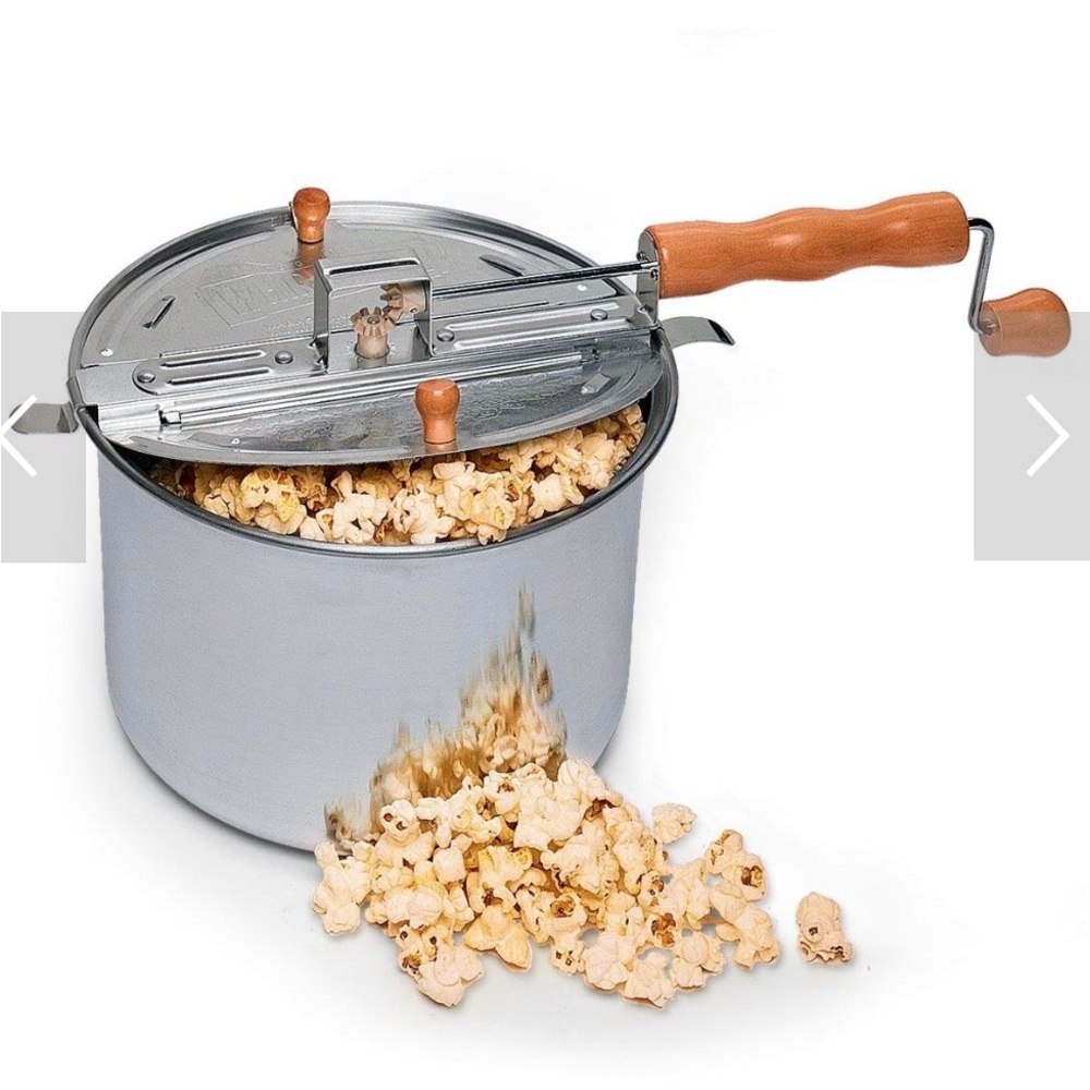 Stovetop popcorn maker